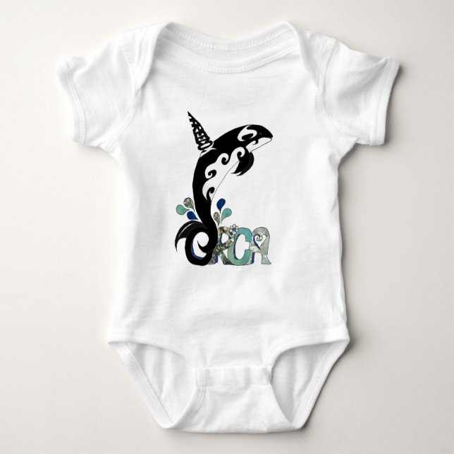 Orca Freedom Art T-shirt (Framsida)