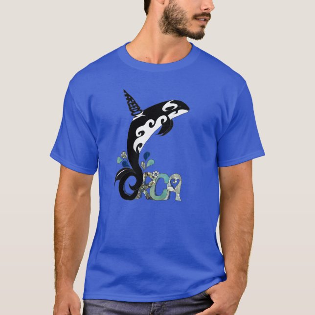Orca Freedom Art T-Shirt (Framsida)