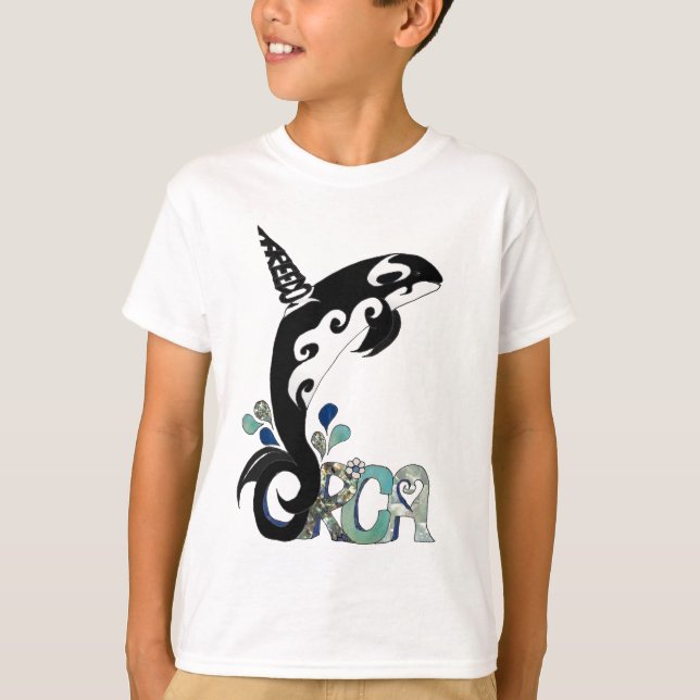 Orca Freedom Art T-shirt (Framsida)