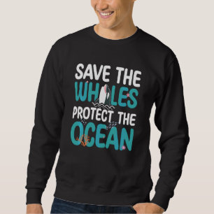 Orca Grafisk För Kvinnor Män Barn Orca Svärm 3 Lång Ärmad Tröja