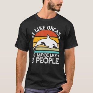 Orca Graphics for Women Manar Kids Whale 5 T Shirt