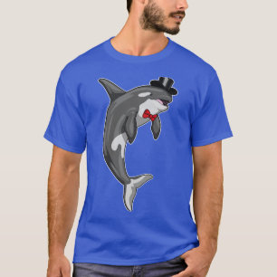 Orca Groom Cylinder Bröllop T Shirt