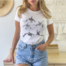 Orca Grunge Aesthetic T-Shirt