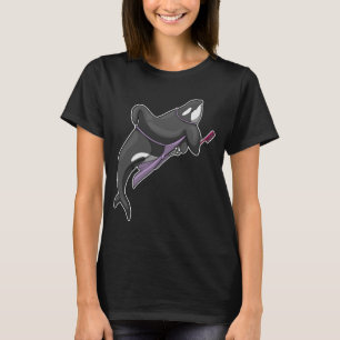 Orca Hairdresser Scissors Comb T Shirt