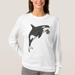 Orca Handball-spelare Handball T Shirt