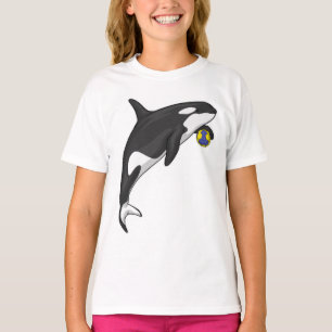 Orca Handball-spelare Handball T Shirt