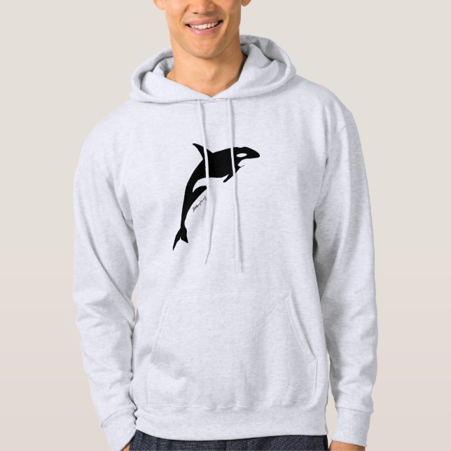 Orca hoody (Ocean Silhouettes Collection) Hoodie (Framsida)