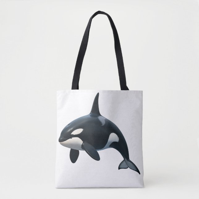 Orca i Rörelse Tygkasse (Framsida)