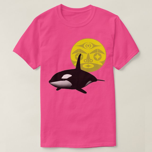 Orca i Sol T Shirt (Design framsida)