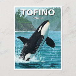 Orca i Tofino Canada Travel Vykort