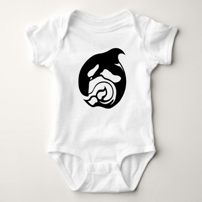 orca-ikon t shirt (Framsida)
