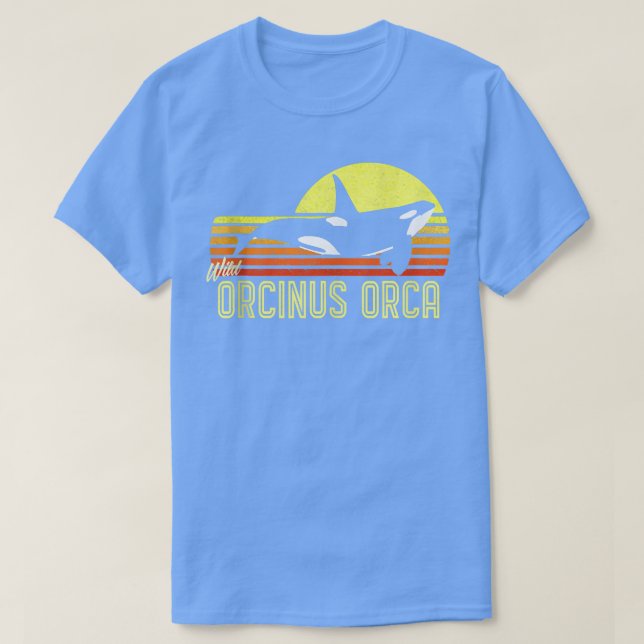 Orca Killer Whale Dolphin Marine Science Biolog T Shirt (Design framsida)