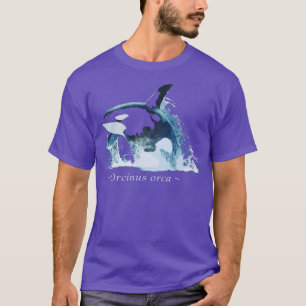 Orca Killer Whale Dolphin Marine Science Biolog T Shirt