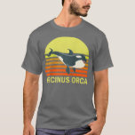 Orca Killer Whale Dolphin Marine Science Biolog T Shirt<br><div class="desc">Orca Killer Whale Dolphin Marine Science Biolog Retro Sol Raglan Baseball Tee.</div>