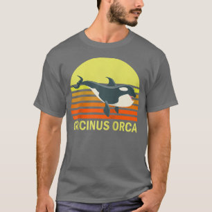 Orca Killer Whale Dolphin Marine Science Biolog T Shirt