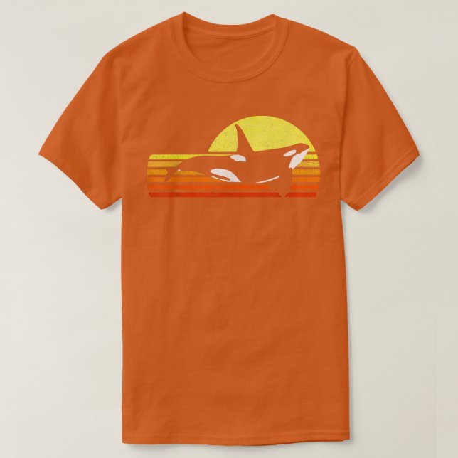 Orca Killer Whale Dolphin Marine Science Biologist T Shirt (Design framsida)