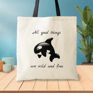 Orca Killer Whale-inspirationsoffert Tygkasse