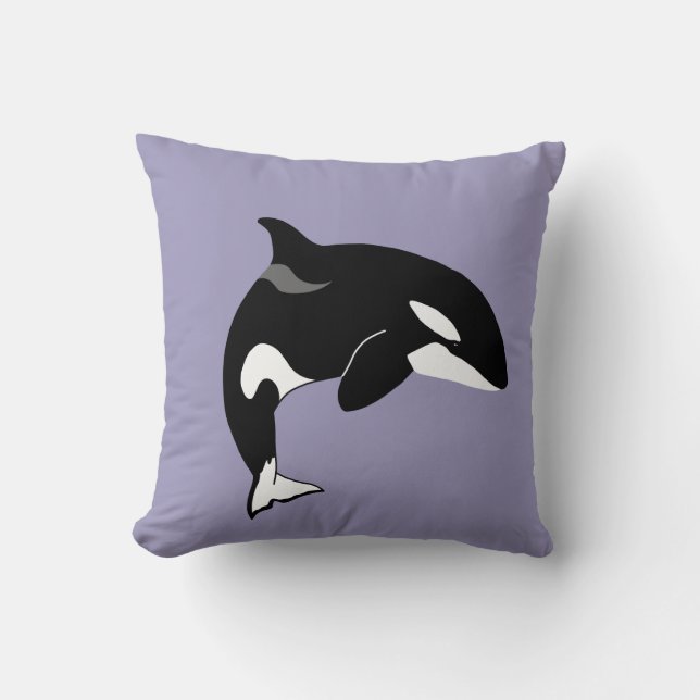 Orca Killer Whale Kudde (Framsida)