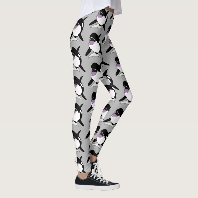 Orca Killer Whale Leggings (Höger)