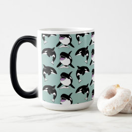 Orca Killer Whale Magisk Mugg