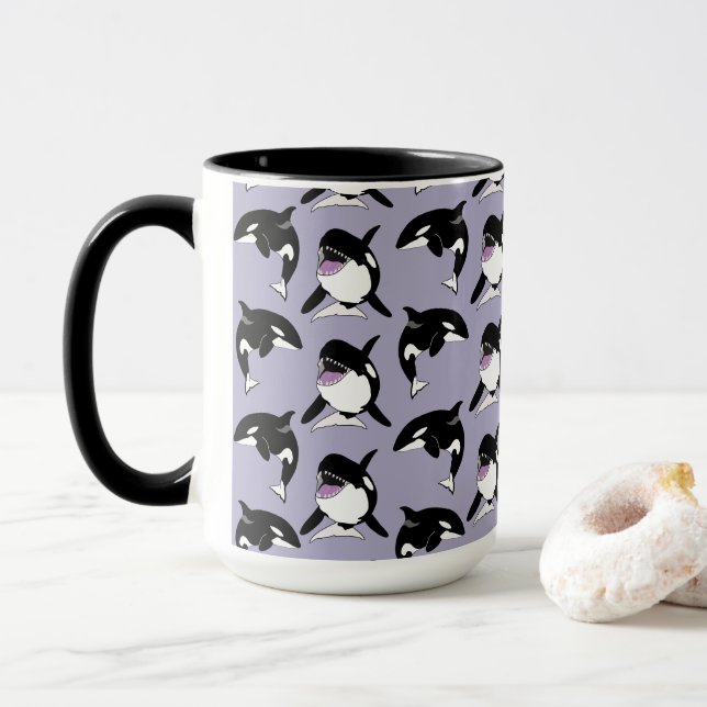 Orca Killer Whale Mugg (Med munk)