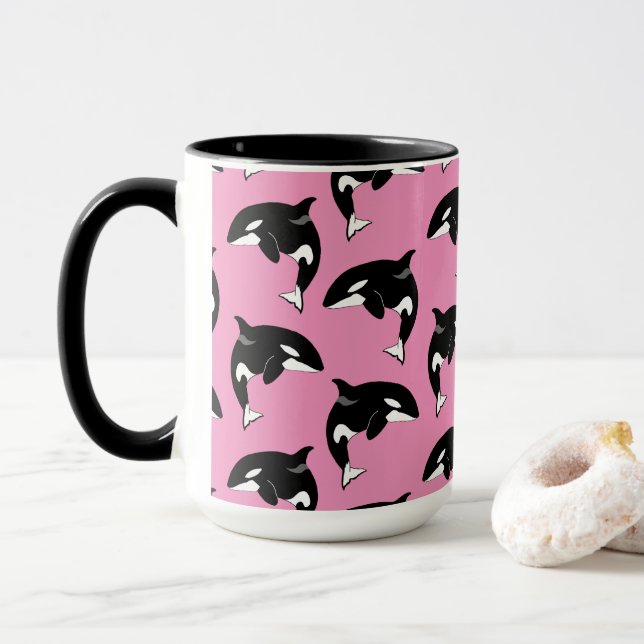 Orca Killer Whale Mugg (Med munk)