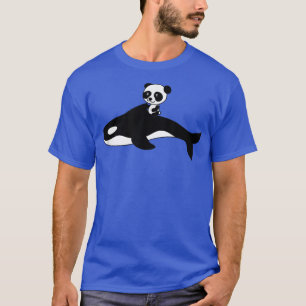 Orca Killer Whale Panda Bear Baby Gift T Shirt