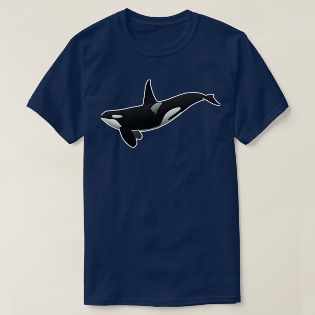 Orca Killer Whale Sea Panda Spara 1 T Shirt (Design framsida)