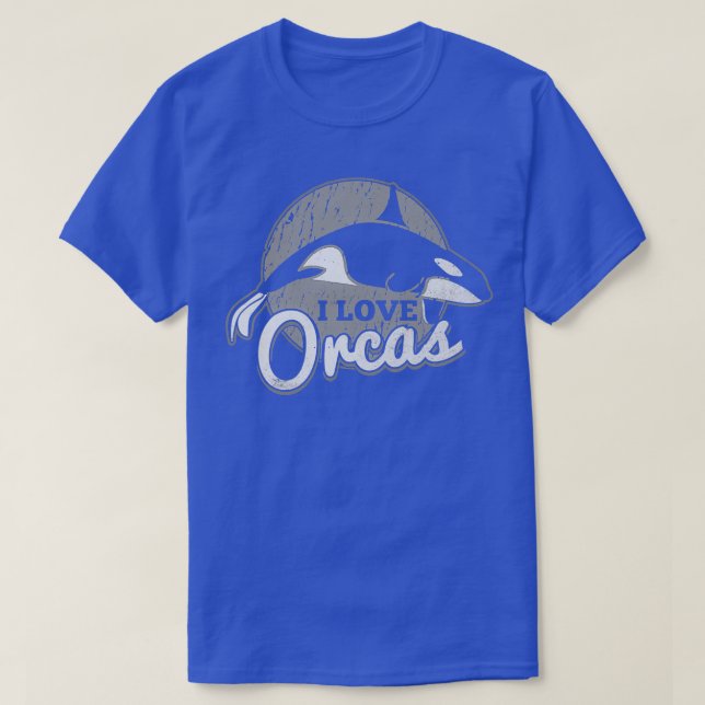 Orca Killer Whale Sea Varg Ocean T Shirt (Design framsida)
