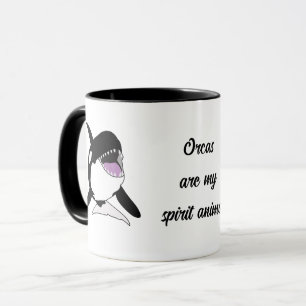 Orca Killer Whale Spirit Animal Mugg