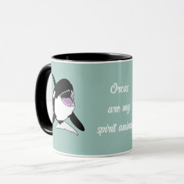 Orca Killer Whale Spirit Animal Mugg