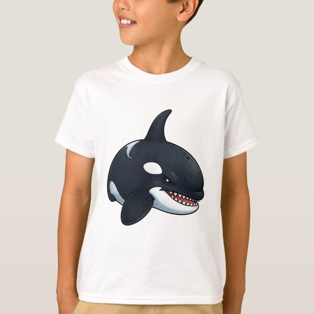 Orca Killer Whale T-shirt (Framsida)