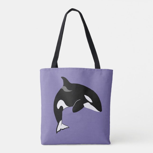 Orca Killer Whale Tygkasse (Baksida)
