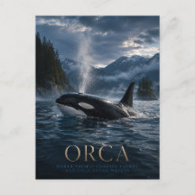 Orca North Pacific Fjord DJUR