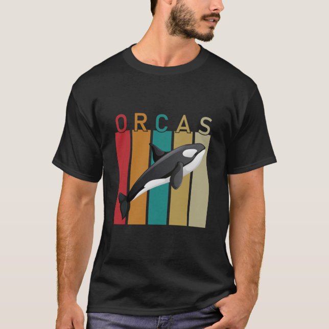 Orca - Oceanen Älskare orcas T Shirt (Framsida)