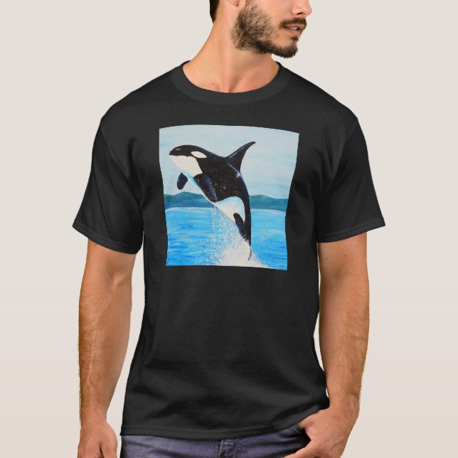 Orca Painting Tee (Framsida)