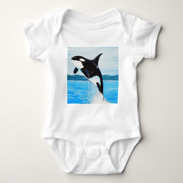 Orca Painting Tee (Framsida)