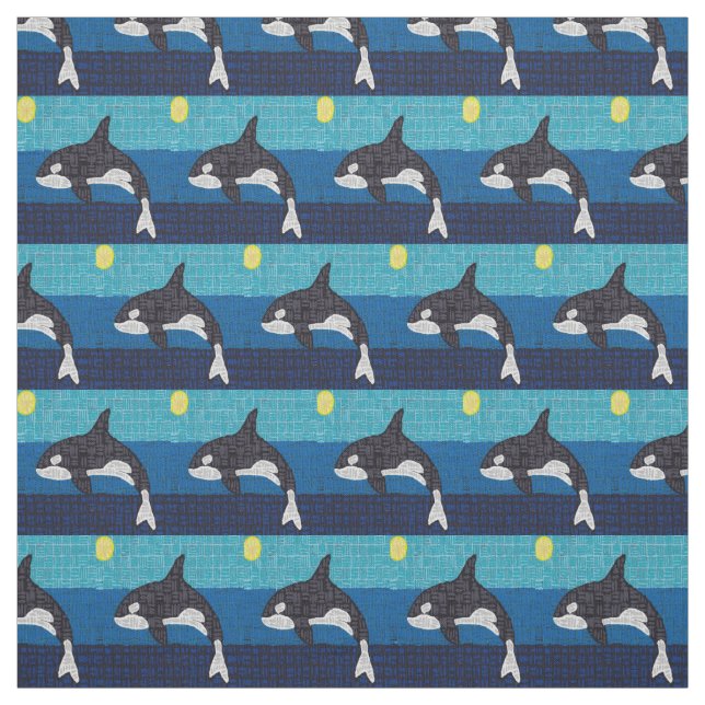 Orca - Pima bomullstyg Tyg (Provkarta)