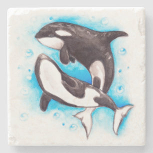 orca play underlägg sten
