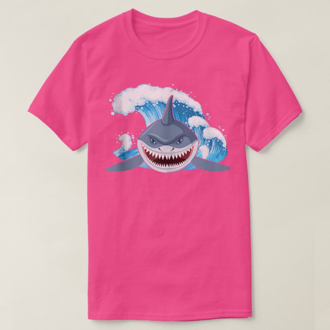Orca Plush Shark the Shark the Women Shark Mouth 6 T Shirt (Design framsida)