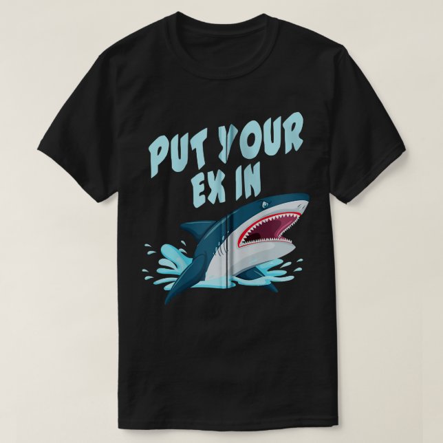 Orca Plush Shark the Shark the Women Shark Mouth Z T Shirt (Design framsida)