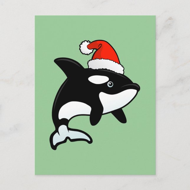 Orca Santa Helg Vykort (Framsida)