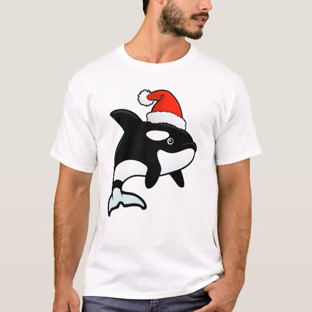 Orca Santa Tee Shirt (Framsida)