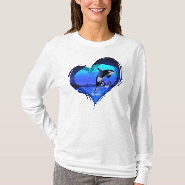 Orca Shirt T Shirt (Framsida)