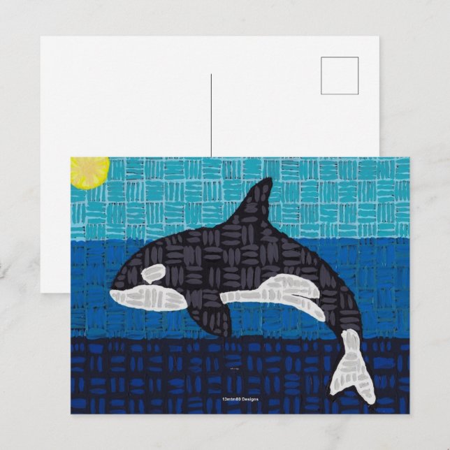 Orca (singel) - Post Card Vykort (Fram/baksida)