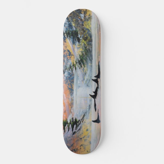 Orca Skateboard (Framsida)
