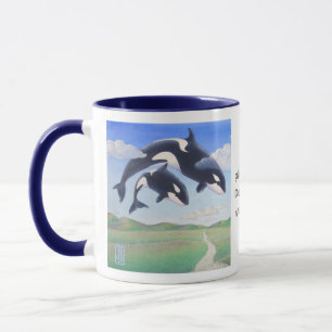 Orca Spirits "Det här är min planet också" Mugg