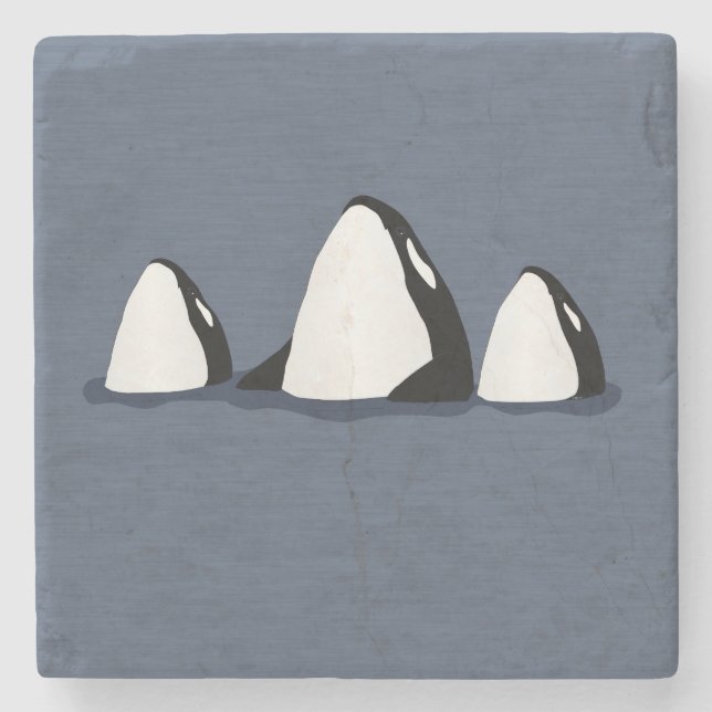 Orca Stone Underlägg (Framsidan)