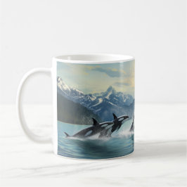 Orca Symphony Mugg - Pacific Wilderness Scene
