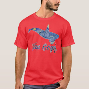 Orca Van Gogh Starry Night Art Van Gogh Painting W T Shirt